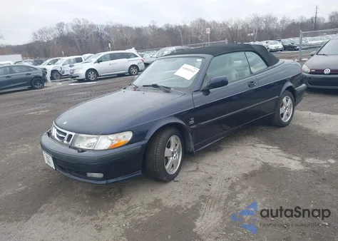 2003 Saab 9-3 Se from USA, damaged, VIN YS3DF75K837013098